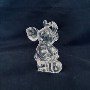 Crystal Clear Elephant Figurine
